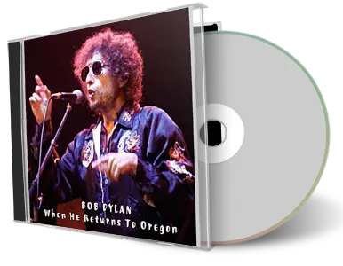 Front cover artwork of Bob Dylan 1980-01-12 CD Portland Audience