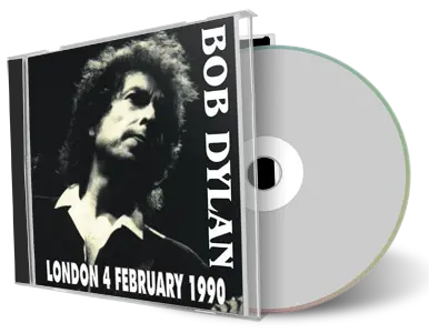 Front cover artwork of Bob Dylan 1990-02-04 CD London Audience