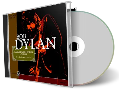 Front cover artwork of Bob Dylan 1990-02-08 CD London Audience
