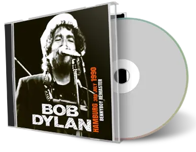 Front cover artwork of Bob Dylan 1990-07-03 CD Hamburg Audience