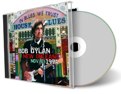 Front cover artwork of Bob Dylan 1994-11-13 CD New Orleans Audience