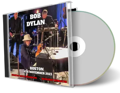 Front cover artwork of Bob Dylan 2023-11-04 CD Boston Audience
