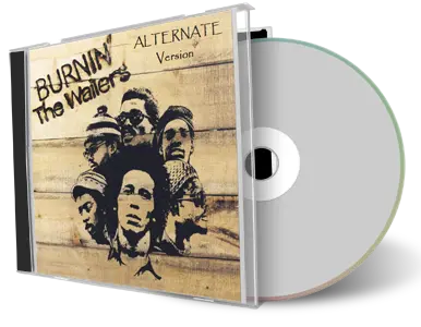 Front cover artwork of Bob Marley And The Wailers Compilation CD Burnin Alternate Version 1972 1973 Soundboard