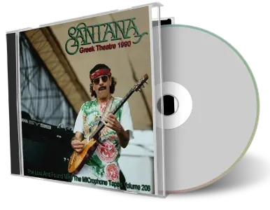 Front cover artwork of Carlos Santana 1990-07-15 CD Los Angeles Audience