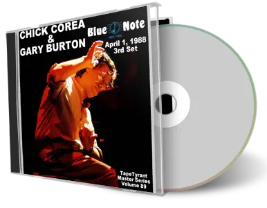 Front cover artwork of Chick Corea And Gary Burton 1988-04-01 CD New York City Audience