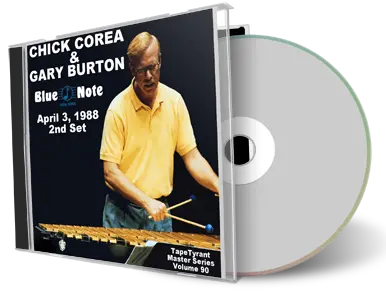 Front cover artwork of Chick Corea And Gary Burton 1988-04-03 CD New York City Audience