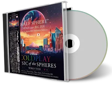 Front cover artwork of Coldplay 2023-11-07 CD Tokyo Soundboard