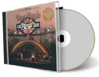 Front cover artwork of Deep Purple Compilation CD California Jam 1974 Soundboard