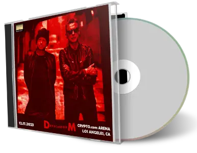 Front cover artwork of Depeche Mode 2023-12-17 CD Los Angeles Audience
