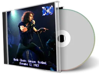 Front cover artwork of Dio 1983-11-12 CD Glasgow Audience