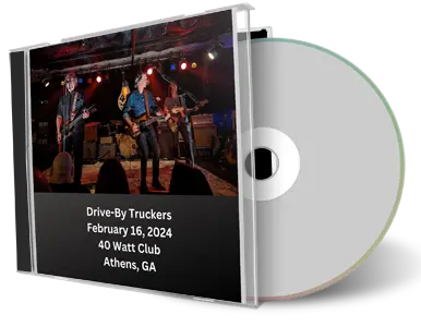 Front cover artwork of Drive-By Truckers 2024-02-16 CD Athens Audience