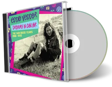 Front cover artwork of Eddie Vedder Compilation CD Dreams In Color 1986 1990 Soundboard