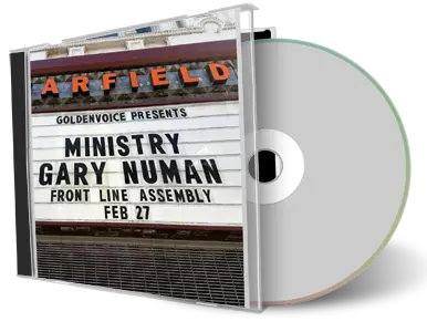 Front cover artwork of Gary Numan 2024-02-27 CD San Francisco Audience