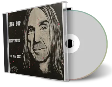 Front cover artwork of Iggy Pop 2023-07-06 CD Montreux Soundboard