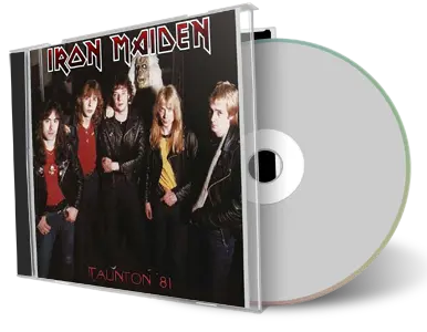 Front cover artwork of Iron Maiden 1981-02-28 CD Taunton Audience