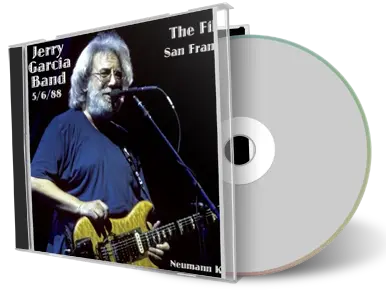 Front cover artwork of Jerry Garcia Band 1988-05-06 CD San Francisco Audience