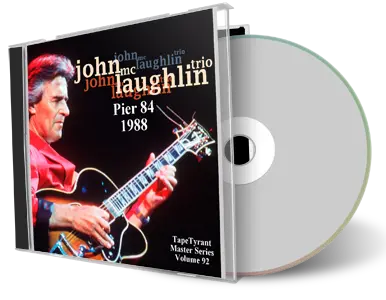 Front cover artwork of John Mclaughlin Trio 1988-08-27 CD New York City Audience