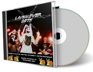 Front cover artwork of Lawnmower Deth 2023-12-16 CD Manchester Audience