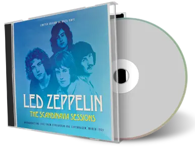 Front cover artwork of Led Zeppelin Compilation CD Scandinavia Sessions Soundboard