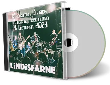 Front cover artwork of Lindisfarne 2023-10-21 CD Glasgow Audience