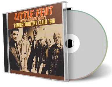Front cover artwork of Little Feat With Bonnie Rait 1988-12-08 CD London Soundboard