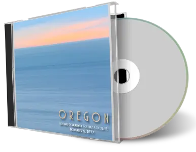 Front cover artwork of Oregon 1977-11-09 CD Cocoa Audience