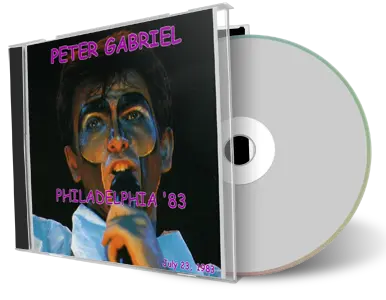 Front cover artwork of Peter Gabriel 1983-07-23 CD Philadelphia Audience