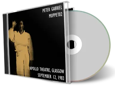 Front cover artwork of Peter Gabriel 1983-09-12 CD Glasgow Audience