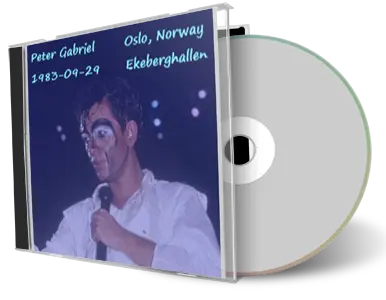 Front cover artwork of Peter Gabriel 1983-09-29 CD Oslo Audience