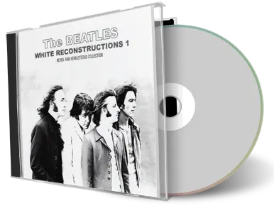 Front cover artwork of The Beatles Compilation CD White Reconstructions Soundboard