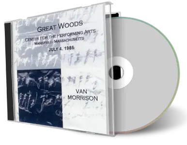 Front cover artwork of Van Morrison 1986-07-04 CD Mansfield Audience