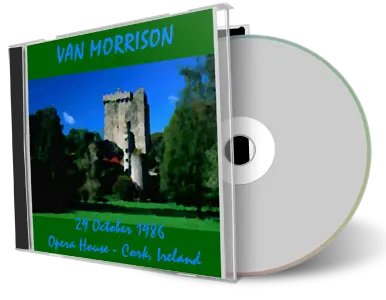 Front cover artwork of Van Morrison 1986-10-29 CD Cork Audience