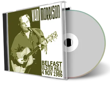 Front cover artwork of Van Morrison 1986-11-04 CD Belfast Audience