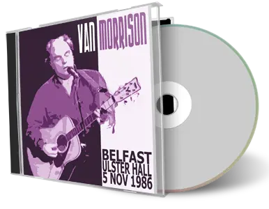 Front cover artwork of Van Morrison 1986-11-05 CD Belfast Audience