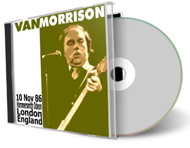 Front cover artwork of Van Morrison 1986-11-10 CD London Audience
