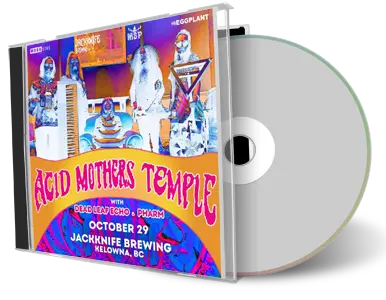 Front cover artwork of Acid Mothers Temple 2023-10-29 CD Kelowna Audience