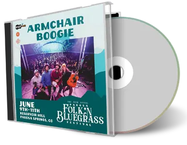 Front cover artwork of Armchair Boogie 2023-06-11 CD Pagosa Springs Audience