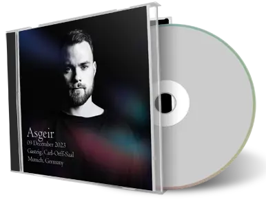 Front cover artwork of Asgeir 2023-12-09 CD Munich Audience