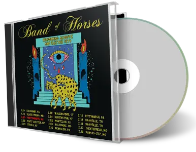 Front cover artwork of Band Of Horses 2024-02-01 CD Portsmouth Audience