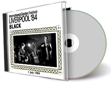 Front cover artwork of Black 1984-07-01 CD International Garden Festival Soundboard