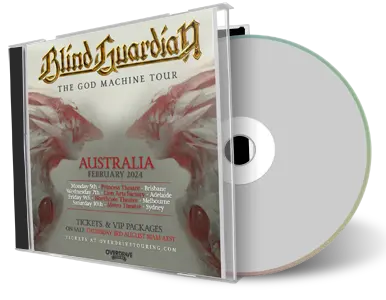 Front cover artwork of Blind Guardian 2024-02-10 CD Sydney Audience