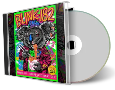 Front cover artwork of Blink 182 2024-02-19 CD Brisbane Audience