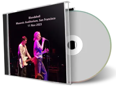 Front cover artwork of Blondshell 2023-11-11 CD San Francisco Audience