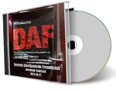 Front cover artwork of Daf 2023-10-27 CD Dortmund Audience