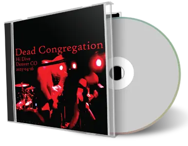Front cover artwork of Dead Congregation 2023-04-16 CD Denver Audience