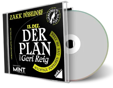 Front cover artwork of Der Plan 2023-12-13 CD Dusseldorf Audience