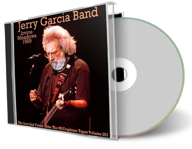 Front cover artwork of Jerry Garcia Band 1989-05-19 CD Irvine Audience