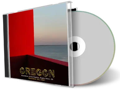 Front cover artwork of Oregon 1987-11-23 CD Santa Cruz Audience