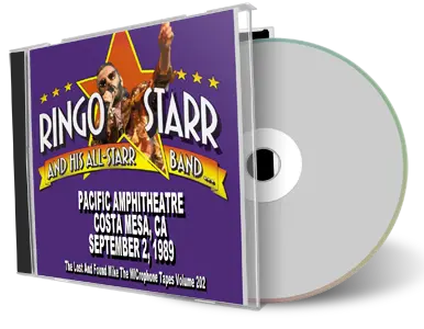 Front cover artwork of Ringo Starr 1989-09-02 CD Costa Mesa Audience