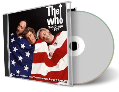 Front cover artwork of The Who 1989-08-22 CD San Diego Audience